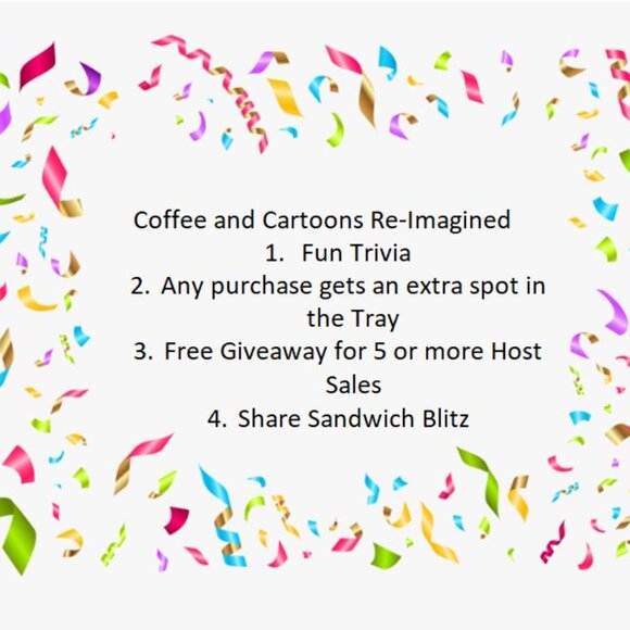 ⭐️COFFEE AND CARTOONS RE-IMAGINE-SATURDAY MORNING SHARE SHOW 11AM⭐️ - Picture 2 of 13